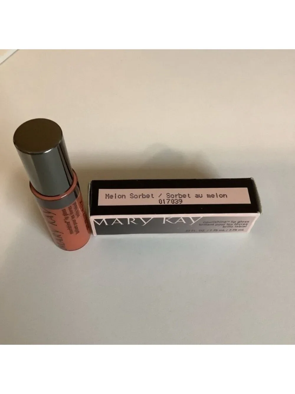 Mary Kay MELON SORBET #017039 Nourishine Lip Gloss. 27 FL. OZ. - New in Box